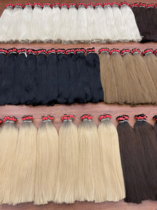 Big Sale 100% Vietnamese Human Hair Natural Straight Bulk Extensions Shining No <b>Tangle</b> No Shedding Ready To Ship - Product Image 3