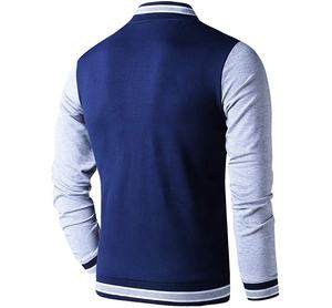Vestes en satin pour hommes, veste de baseball tendance, veste varsity personnalisable et imperméable - Product Image 2
