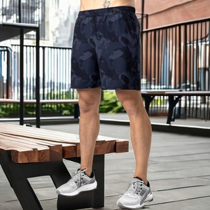 Short de gymnastique en maille légère pour hommes High Street Respirant Summer Casual Workout Training Fitness Activewear Quick Dry Basketball - Product Image 2