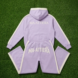 Conjunto Deportivo de Dos Piezas para Mujer, Sudadera con Capucha Extra Grande de Felpa y Pantalones Anchos, Ropa Personalizada - Product Image 6