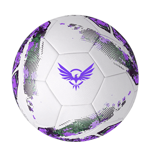 Ballon de football de haute qualité taille 5, ballon d'entraînement en PU cousu à la main, logo personnalisé, fournisseur d'usine OEM - Product Image 4