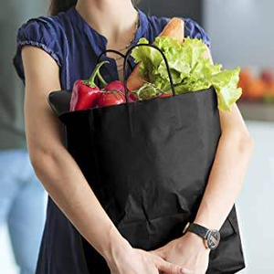 Bolsas de Papel Kraft Marrón de Alta Calidad, Ideales para Compras, Bolsas de Papel Marrón Lisas y Económicas con Asas, Bolsas de Compras a Bajo Precio, Bolsa de Regalo - Product Image 6