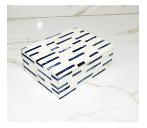 Fabricant de la conception MDF avec boîte de rangement en résine dernière boîte de luxe en incrustation d'os pour le stockage et les bijoux boîtes de rangement personnalisées - Product Image 1