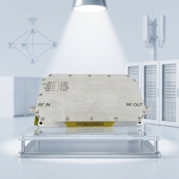 Mejor Amplificador de Potencia RF de 1-2GHz y 200W, Ganancia de 53dB, Amplificador de Banda Ancha de Alta Potencia GaN para Sistemas de Comunicación SATCOM, Proveedor OEM