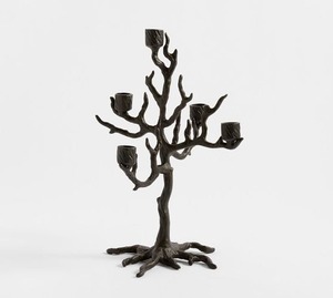 <b>Winter</b> Glow <b>Candle</b> Accent – Decorative Tree Holder for Cozy Festive Corners - Product Image 4