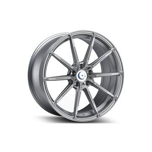 Rines de Aleación Forjados PY Personalizados 5x114.3 5x112 en Plata y Negro para Sedán, Hatchback, CRV, Passport, <span class=keywords><strong>Pilot</strong></span>, Civic - Product Image 1