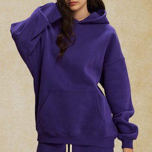 Sudadera con Capucha Unisex Bordada, Color Negro Sólido, Felpa Francesa, Informal, con Bolsillo Delantero, Talla Grande, 100% Algodón Ecológico - Product Image 6