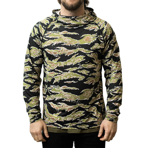 Sudadera con Capucha de Manga Larga para Hombre, Impresión Personalizada, Secado Rápido, Transpirable, Poliéster, Protección UV UPF 50, Impermeable - Product Image 1
