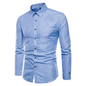 Chemises boutonnées de la série mode la plus vendue, qualité supérieure, 100 % coton, respirantes pour l'été, avec un design intemporel et confortable - Product Image 1