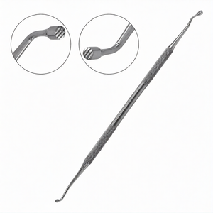 Amalgam Plugger Noir # 12 instruments dentaires manuels à double extrémité pour restauration, en acier inoxydable, avec poignée ergonomique - Product Image 2