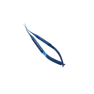 Professional Stainless Steel Curved Spring Scissors for Cuticle Use Sharp Precision Craft Tool Customized Logo Steel Handle - Product Image 1