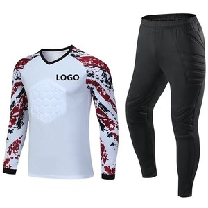 Camiseta de Portero al por Mayor con Logotipo Personalizado, Camiseta de Fútbol de Manga Larga para Portero - Product Image 3