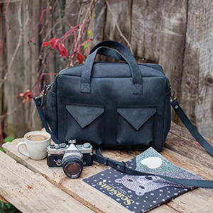 Maletín Bandolera de Cuero Genuino, Duradero y Ligero, de Alta Calidad, Estilo Vintage, para Portátil, Viajes de Negocios - Product Image 1