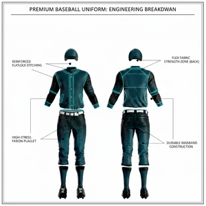 Uniforme de béisbol personalizado OEM ODM, conjunto de camiseta y pantalones sublimados, ropa de equipo que absorbe la humedad para entrenamiento y torneo. - Product Image 2