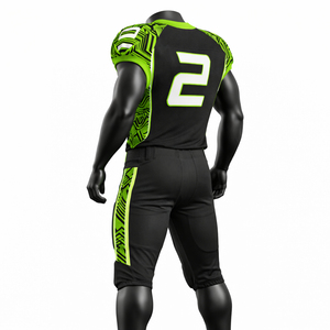 Custom Performance Jersey Set Featuring Durable Fabric Comfortable <b>Athletic</b> Fit And Flexible Construction For American Football - Product Image 5