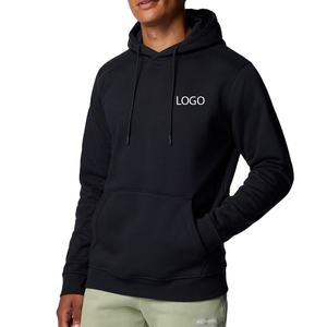 Sweat à capuche pour homme à manches longues avec logo personnalisé, vêtement décontracté avec capuche pour un ajustement confortable et décontracté, tissu de haute qualité, uni - Product Image 1
