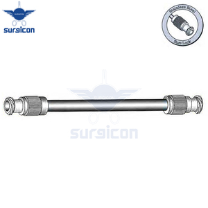 Adaptateur de transfert pour instruments de chirurgie plastique Sure Lock 4,5 cm / 1-3/4 po de longueur, diamètre 4 mm, en acier inoxydable, chirurgical médical - Product Image 2