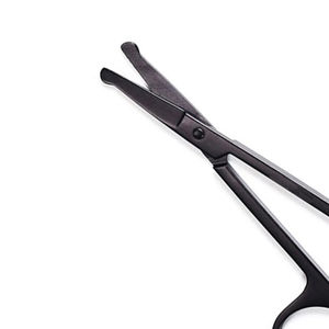 Tijeras de Manicura Profesionales de Acero Inoxidable, Plegables, con Hoja Curva, Herramienta para Depilación Facial, Recorte de Cejas y Orejas, Cuidado Personal - Product Image 6