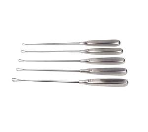 Juego de Instrumentos de Cureta Uterina Manual Recamier de Acero Quirúrgico Inoxidable Caronia Sims - Product Image 3