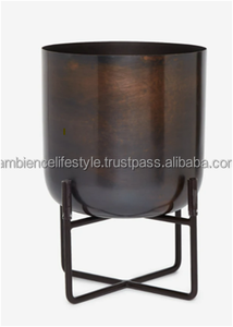 Support de jardinière intérieur/extérieur antirouille du fabricant indien enduit de poudre pour salon balcon ambiance maison jardin - Product Image 2