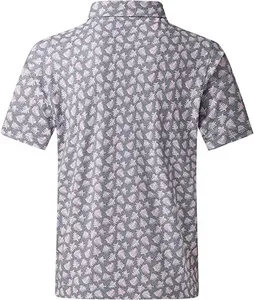 Vente en gros de polos pour hommes, style tendance, sur mesure, 100% coton, polos d'usine en gros - Product Image 6