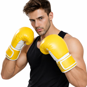 Guantes de Boxeo Profesionales de PU de Alta Calidad para Entrenamiento y Combate, Guantes de Artes Marciales para Niños de 16 oz, Nueva Llegada 2026 - Product Image 2