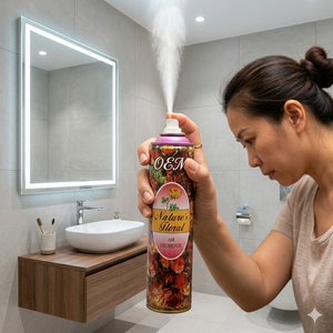 Ambientador personalizado con aceite aromático para coche y hogar, spray ambientador, fragancia, perfume, desodorante para inodoro, eliminador de olores - Product Image 1