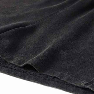 Pantalones Cortos de Verano para Hombre al por Mayor con Lavado Ácido, Logotipo Personalizado, Estilo Casual, Cintura con Cordón y Efecto Desgastado - Product Image 5