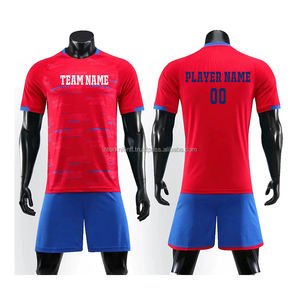 Uniformes de Entrenamiento de Fútbol, Camisetas de Fútbol para Hombre, Hechas a Medida, Transpirables, de Manga Corta, Ropa de Equipo con Colores y Logotipos Personalizados - Product Image 1