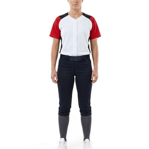 Uniforme de Softbol Profesional para Mujer, Tela de Malla Transpirable, Jersey y Pantalones Cómodos para Club o Escuela - Product Image 3