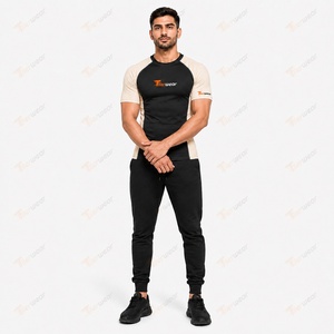 Camiseta de Compresión para Hombre, BJJ Rash Guard, 220 GSM, Poliéster y Spandex, Secado Rápido, Transpirable, para Entrenamiento de Grappling, MMA, Jiu Jitsu, Personalizable - Product Image 2