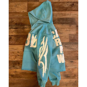 Sudaderas con capucha para hombre, personalizadas, básicas, oversize, con cremallera, estilo urbano, bordadas, 100% algodón, lisas, con bolsillo, para invierno, al por mayor - Product Image 4