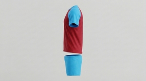 Conjunto de Uniforme de Fútbol para Hombre, Jersey y Pantalones Cortos de Poliéster, Ropa Deportiva Ligera y Transpirable, Diseño Personalizado - Product Image 3