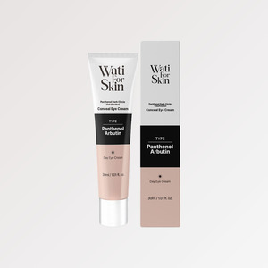Crema para ojos en tubo morado coreana K-Beauty Whatiforskin Panthenol Dark Circle Volume Pro Shot Conceal Eye Cream - Product Image 1
