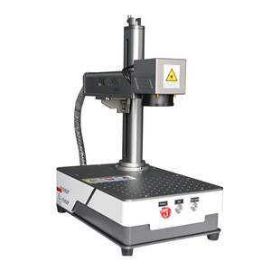 Nuevo 30W 110*110mm Metal plástico China venta directa de fábrica 20W portátil Mini estilo máquina de marcado láser de fibra - Product Image 1
