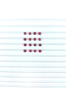Natural Bangkok Ruby Calibrated 4mm Squares, Natural Loose Faceted Ruby Gemstone For Jewelry Making Ready To Use - Product Image 2