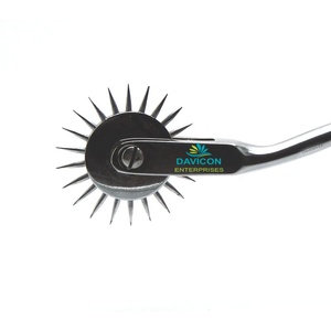 เครื่องมือวินิจฉัยแบบหมุน 7 นิ้ว ยี่ห้อ Davicon Premium รุ่น Wartenberg 1 หัว ทำจากสแตนเลส ใช้พลังงานด้วยมือ สำหรับการผ่าตัดขั้นสูง ได้รับมาตรฐาน CE - Product Image 3