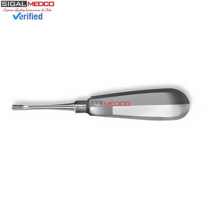 Élévateur apical droit de 6 pouces # Instrument d'extraction dentaire 301 en acier inoxydable, élévateur luxateur pour l'extraction des racines dentaires - Product Image 5