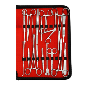 Kit de Sutura para Cirugía Menor de 157 Piezas, Kit Quirúrgico Avanzado para Disección, Tijeras, Pinzas, Portaagujas y Cuchillas de Grado Alemán - Product Image 5