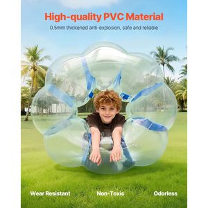Palla Gonfiabile in PVC Resistente da 1,2 m (4FT) per Sport all'Aperto, Bumper Ball, Zorb Ball, Hamster Ball, Bubble Knocker - Confezione da 1 - Product Image 4