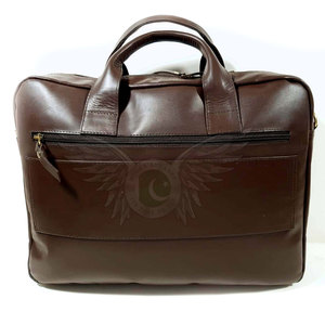 Frequent Travel Needs Genuine Leather Casual Laptop <b>Bag</b> Offering Easy Access Storage for Devices and <b>Documents</b> - Product Image 6