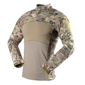 Camisa Táctica Lisa para Campismo al Aire Libre, Camuflaje G4, Uniforme de Entrenamiento, Traje Tipo Frog - Product Image 4