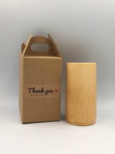 Vaso de Bambú Natural de 300 ml, Diseño Minimalista, Ecológico, Hecho a Mano en Vietnam - Product Image 3