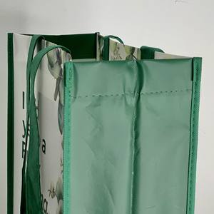 Bolsas de tela no tejida reutilizables, reciclables y personalizadas, fabricadas en Vietnam, para supermercado. - Product Image 2