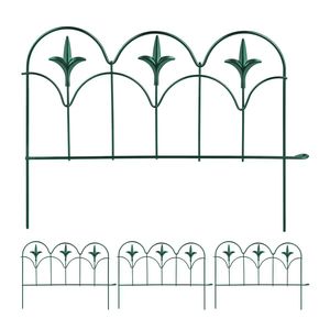 New Arrival Garden Fence Set Black Decorative Barrier Landscape Iron <b>Wire</b> Border Folding Metal Fence Panels - Product Image 5