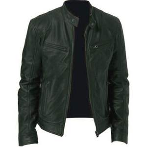 Chaqueta de invierno para hombre a bajo precio, talla grande, informal, de moda, de cuero genuino, hecha en Pakistán, para venta en línea. - Product Image 1