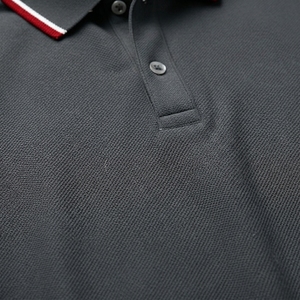 Polo unisexe de pickleball à manches courtes, couleur unie, logo brodé, évacuation de l'humidité, coupe classique, adulte, toutes saisons, logo personnalisé - Product Image 4