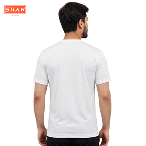 SHAN <b>Men's</b> <b>White</b> <b>Short</b> <b>Sleeve</b> O-Neck T-<b>Shirt</b> American Flag Eagle Graphic Print Casual Tee Casual Custom T <b>Shirt</b> Manufacturer - Product Image 2