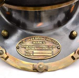 Casco de Buceo Vintage Decorativo, Casco Náutico Marítimo para Decoración del Hogar u Oficina - Product Image 4