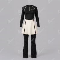 Ensemble de vêtements de sport pour femmes, tenue de sport modeste pour la salle de sport, la course à pied, le yoga et le tennis, vêtements de fitness respirants et actifs